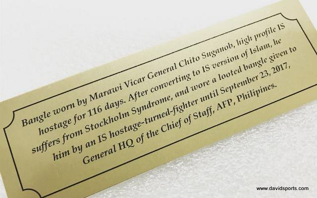 Gold Aluminium - Matt Finishing — David Sports & Engraving