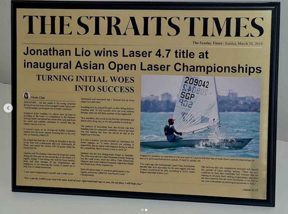 Newspaper Gold — David Sports & Engraving