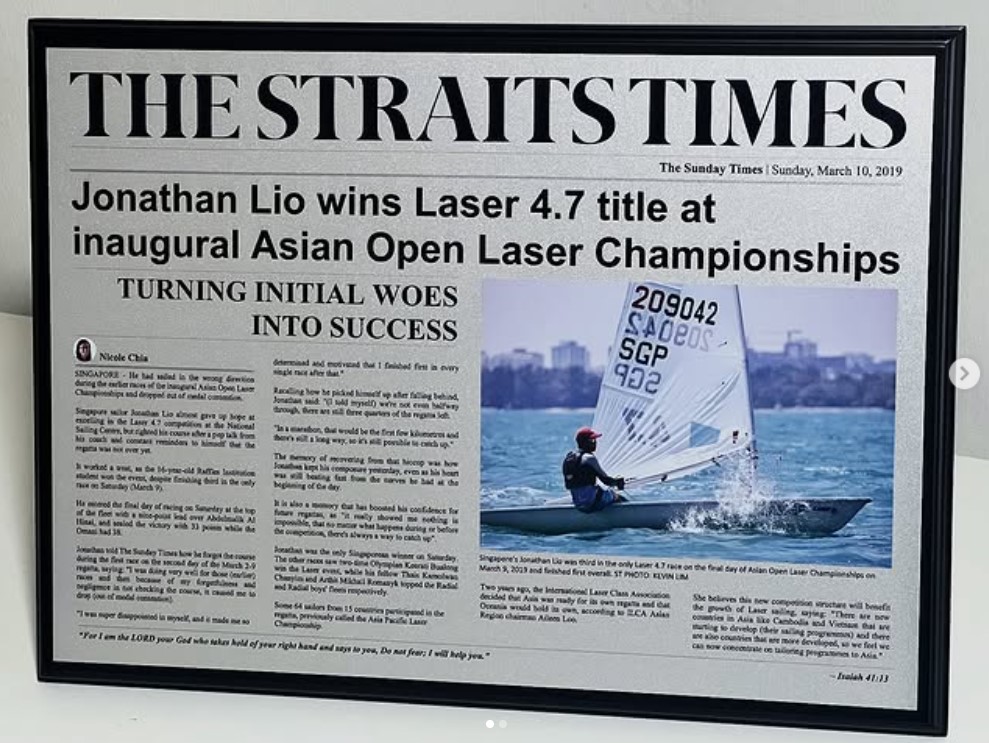 Newspaper Silver — David Sports & Engraving